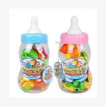 Youbeibi big bottle baby rattle 10pcs teether hand rattle combination baby toy 3319