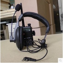 Sky film and television pass factory direct sales wireless call headset full duplex call system headset Walkie-talkie K-head headset