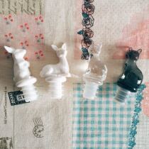 Dream field Liangpint] Creative cute solid animal red wine stopper cork seal stopper outlet original packaging