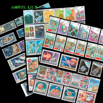 50 different space topics large and medium-sized stamp stamps full of 100 packages of Express