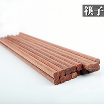 Natural Sandalwood Chopsticks Log Chopsticks Iron Wood Chopsticks No Paint No Wax Health ten Double