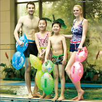 Inflatable swimming ring float thickening double airbag swimming drifting bag follower swimming bag snorkeling float