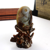 Large clearance Fuxin natural agate like Jade beauty such as flowers and Jade beauty such as flowers hand-carved color to send girlfriend ornaments