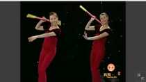  Grade flower stick Chinese National Folk dance grade exam Level 6 New Years Day (Northeast Yangge) props