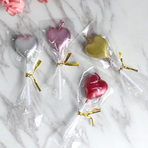 Love birthday candle cake decoration creative childrens party creative romantic Valentines Day baking decorative candle