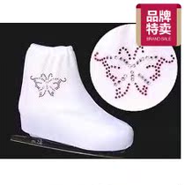 Ice moon design custom figure skating shoe cover performance costume children adult women skating shoe cover hot drill