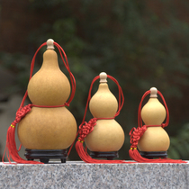 Special text play natural gourd furniture ornaments Chinese knot pendant Feng Shui fortune town house house ornaments town