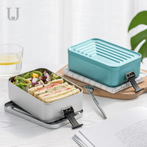JordanJudy aluminum lunch box student with Rice fresh-keeping box outdoor lunch box Japanese lunch box