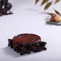 Haolinxuan Wooden root carving tea set bottom Tianyuan local-shaped base seat