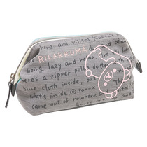 Japan SanXRilakkuma Relaxation Bear Handle Bag Cosmetic Bag Bag Womens Bag