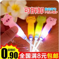 Light Ear Spoon Three Piece Set Adult Ear Tool Set Children Ear Light Ear Cleaning Ear Spoon