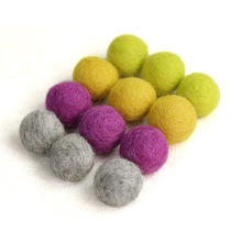 2 5cm wool felt ball ball diy cushion cup cushion hanging decoration hair rope head rope material accessories Nepal imported handmade