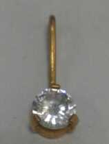 French gold-plated diamond jewelry art