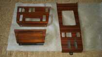 Mercedes-Benz w124 walnut central control panel handle panel ashtray 200 e220 230e 260