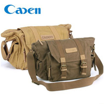 Carden F1 canvas casual single reverse bag camera bag shoulder outdoor photography bag one machine two mirror single reverse bag
