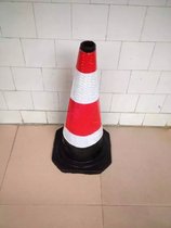 PVC Road Cone Reflective Cone Roadblock Mark Construction Safety Isolated Pile Warning Tapered ice cream bucket cylinder