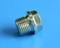Stainless steel outer hexagon flange face plug Metric imperial pipe thread M10M14M20G1 81 43 81 2