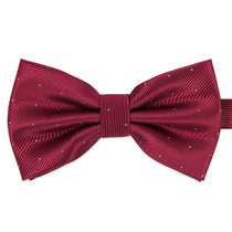 IFSOONG Men are loading Korean version of the knot male wedding wine red groom Inron bow tie 