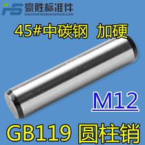 45# medium carbon steel GB119 cylindrical pin pin positioning pin quenching hardening M12 × 20~120