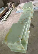 Imitation marble TV background Roman column TV cabinet living room sofa art three-dimensional carving