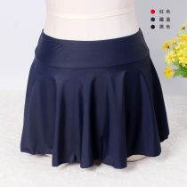 Womens high-waisted skirt bikini swimsuit skirt 3-color without panties