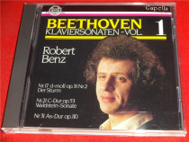 Beethoven Klaviersonaten Vol 1 Robert Benz de * Kaifeng b7276