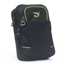 Large capacity outdoor fanny pack male multi-function travel change hanging bag female large screen 7 9 inch mobile phone bag wear belt