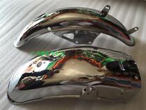GN125 sand plate front and rear fender Prince HJ125-8 electroplated iron set of GN Prince fender