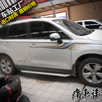 Subaru New Forester Car Sticker Color Strip Flower Body Waist Sticker Car Decoration Modified Sticker Furu XV