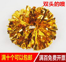 Straight handle 120g middle handle cheerleading flower ball cheerleading aerobics dance color ball hand flower