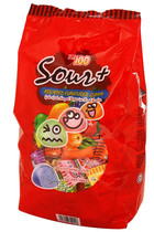 Malaysia imported cocoaland LOT100 a hundred servings sour fudge 600g bagged non-stick teeth