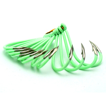 Caramels luminous tube pay one thousand and fish hook luminous fishing hook fluorescent hook with barb fishing hook deep-sea boat fishing hook