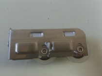  LPSK aluminum alloy LPSK gold profile 898 double pulley sliding door and window pulley Sliding door and window accessories