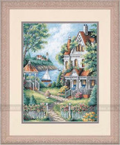 DMC self-made cross-stitch kit DIM-35128 Cove Haven Inn Harbor hotel ideal home