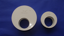 PVC drainage sewer sewer water pipe eccentric heterodiameter direct joint pipe to pick up the size head replacement diameter circle