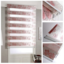 Spring South custom finished balcony bathroom study sunshade roller curtain jacquard blinds double-layer soft curtain