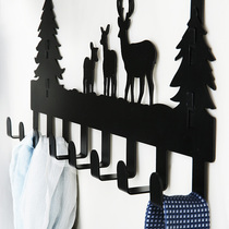 Security door with not Limited door thickness free door adhesive hook door hanger incognito creative coat hooks