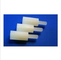 Plastic copper column plastic screw single head nylon hexagonal column M3 * 10 6 (10 2 yuan)