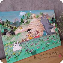 (Tao Tao Wooden Workshop) Exclusive Original Color Painting Service Individuality Handmade Custom Pattern Pet Portrait name