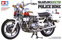 Tamiya 1 12 motorcycle assembly model Suzuki GSX 750 police car 14020