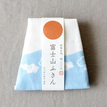 Cosmic domestic spot Japanese import Nakagawa government seven Fuji mountain rag cloth dish cloth cotton gauze cloth towel