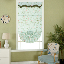 South Spring Roman curtain roller curtain curtain blackout living room bedroom study lifting partition door and window sunshine