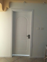  ◆Factory direct sales◆Ningbo paint door indoor door set door bedroom door white solid wood door