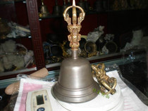 Nepal pure bronze five-strand bells Vajra Vajra bells large plastic shells national wind ornaments