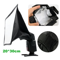 20X30CM machine ceiling lamp soft box professional large flash flash outside folding soft cover to send carrying bag