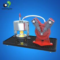 Explore kid science toys Science experiment toys EKD029 Steam engine learning experiment educational toys