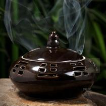 Ceramic incense burner incense burner backflow sandalwood incense burner backflow smoked creative ornaments tower incense alpine flowing water gossip incense burner
