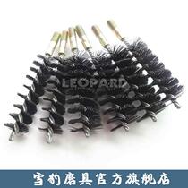 10mm--150mm Steel wire brush Screw steel wire brush with threaded pipe brush Chimney brush Boiler brush