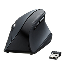 Japan SANWA mute mouse ergonomics vertical grip large male and female wireless Bluetooth USB computer mouse