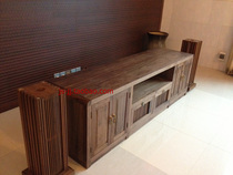 No Sir rack★Home theater B fever class large solid wood TV cabinet audio-visual cabinet 1 88 meters